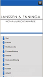 Mobile Screenshot of janssen-enninga.de